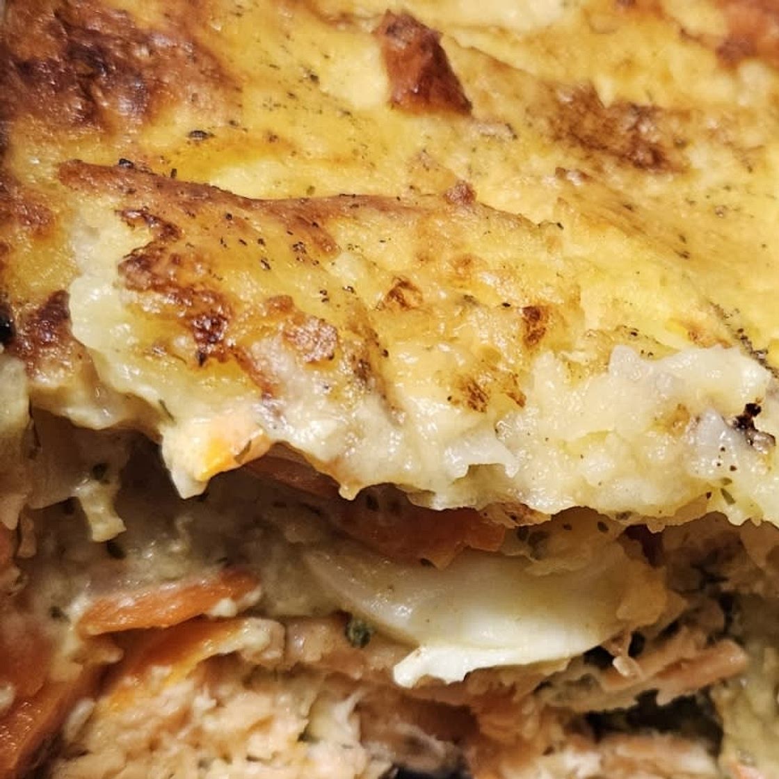 Fantastic fish pie