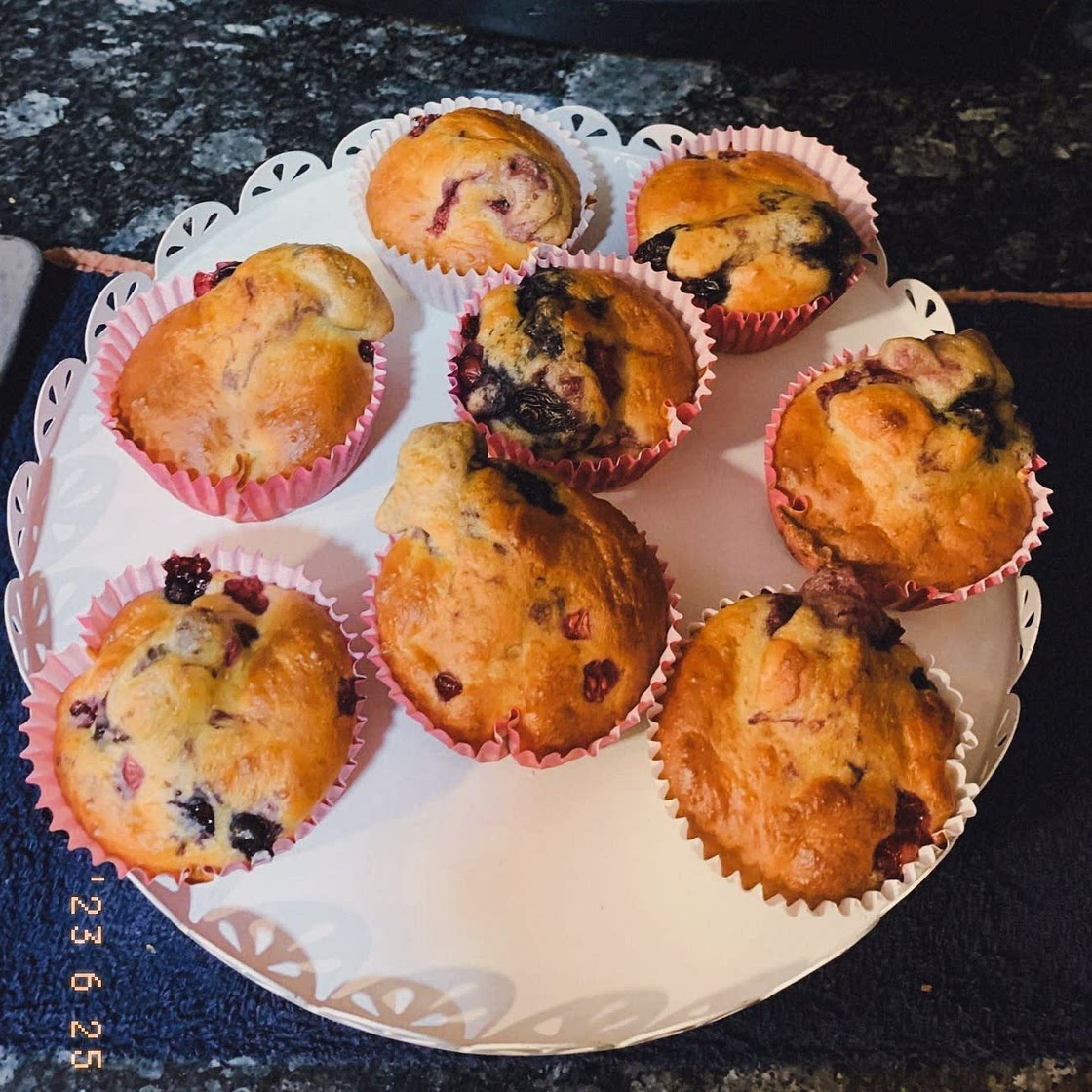 64 Calorie Strawberry Muffins