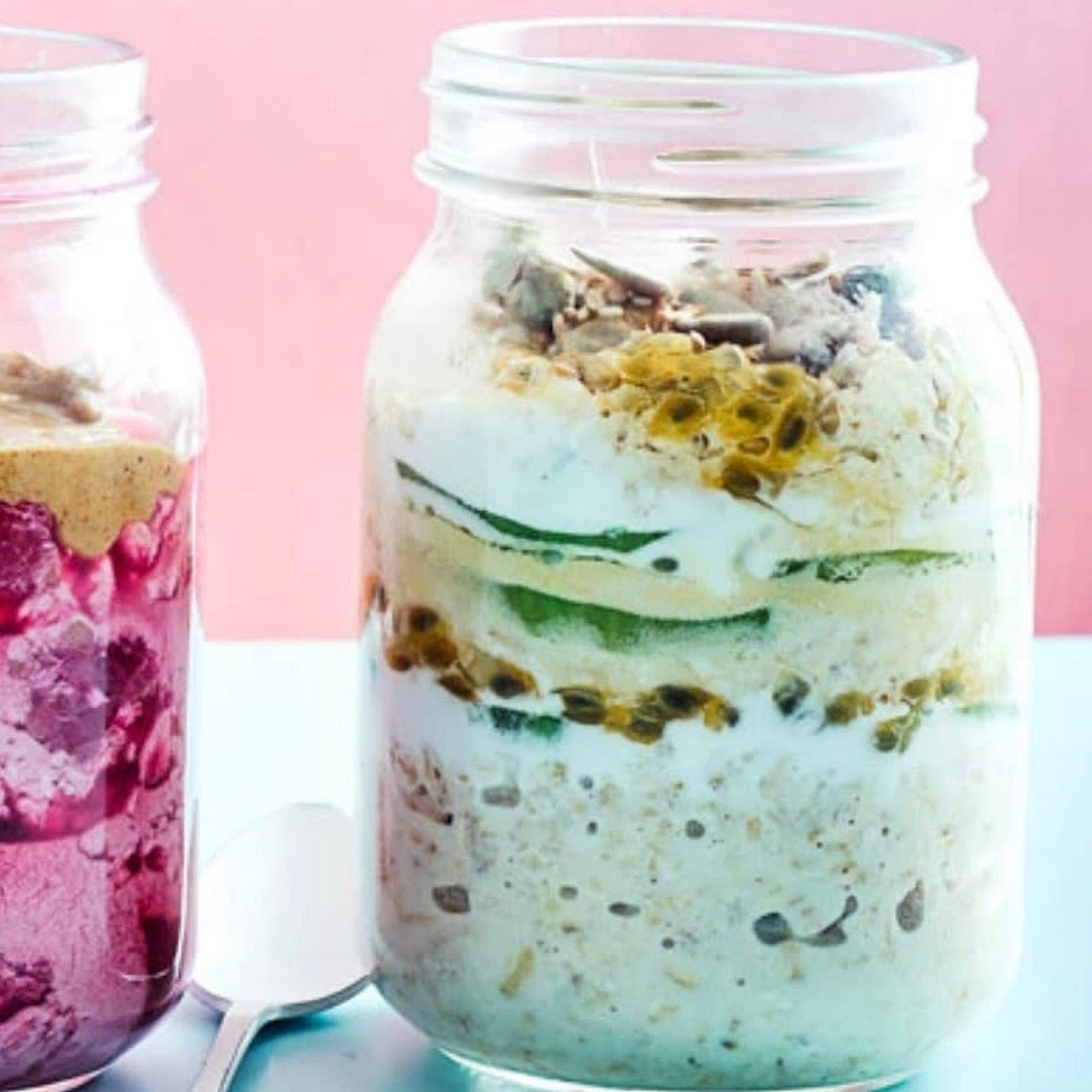 Tropical Overnight Oats 🐠 💕