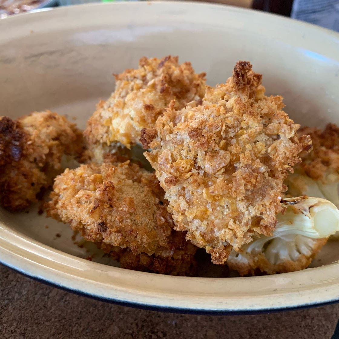 Crispy Buffalo Cauliflower Wings