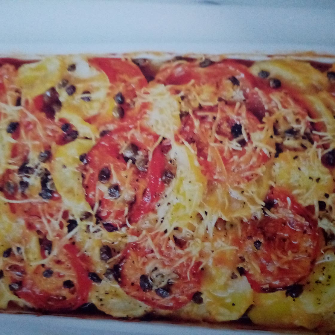 Kartoffel-Tomaten-Gratin