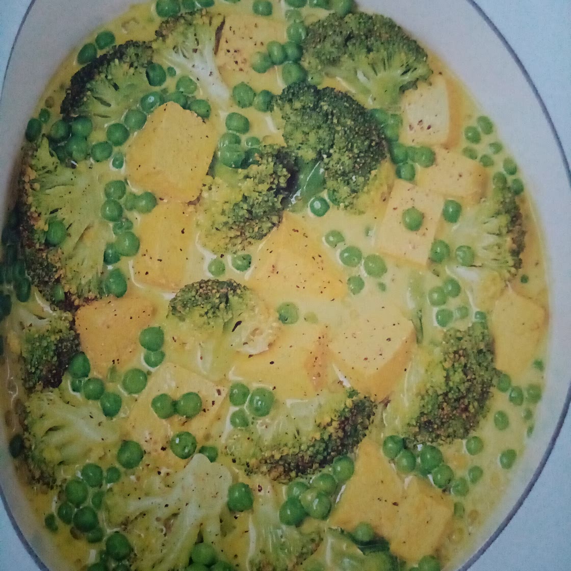 Grünes Brokkoli-Curry