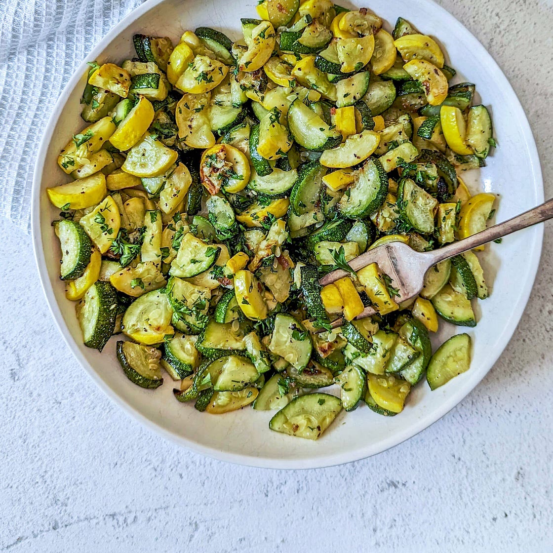 Air Fryer Zucchini and Squash