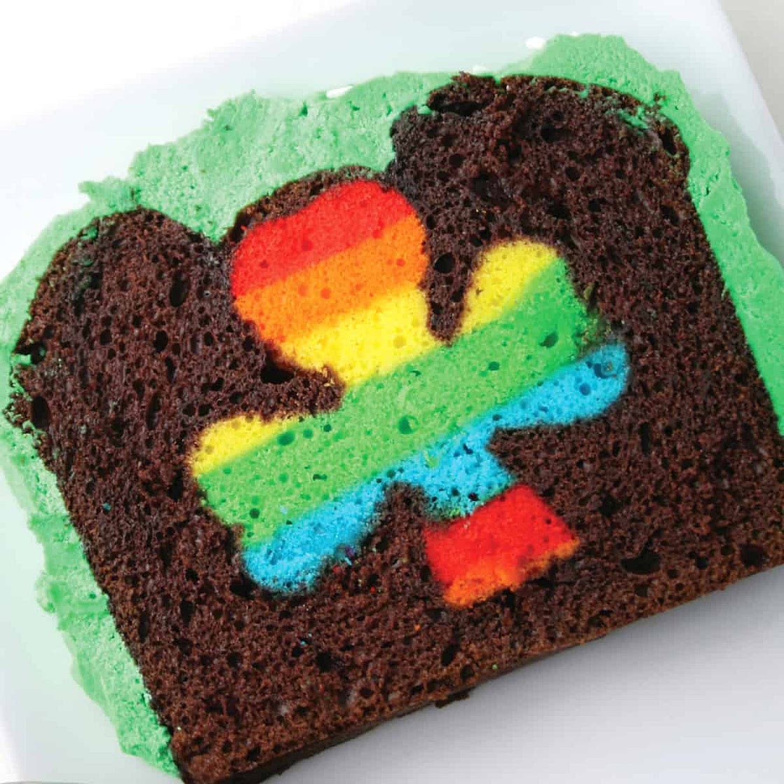 Peek-A-Boo St. Patrick’s Day Cake