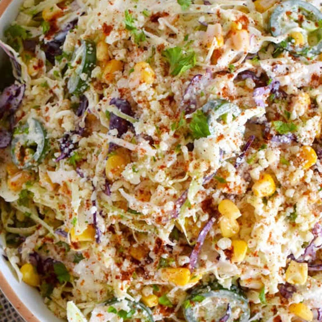 Mexican Street Corn Coleslaw