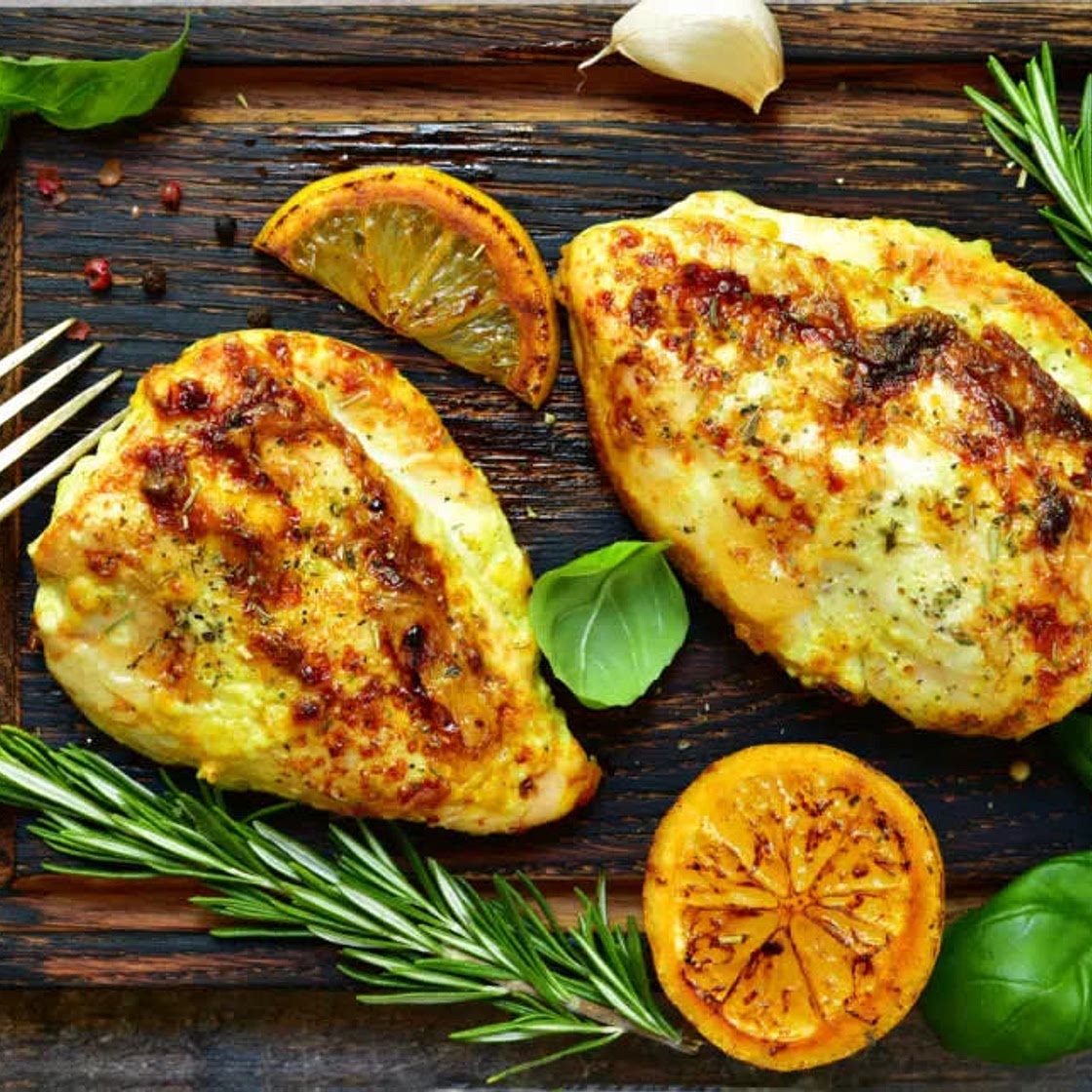 Mediterranean Baked Chicken with Lemon