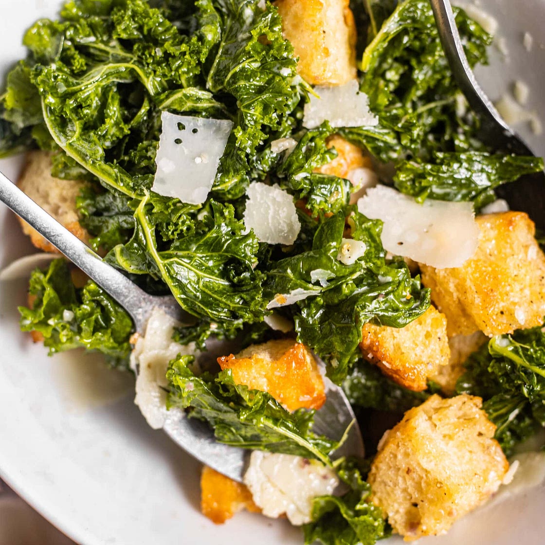 Kale Caesar Salad Recipe