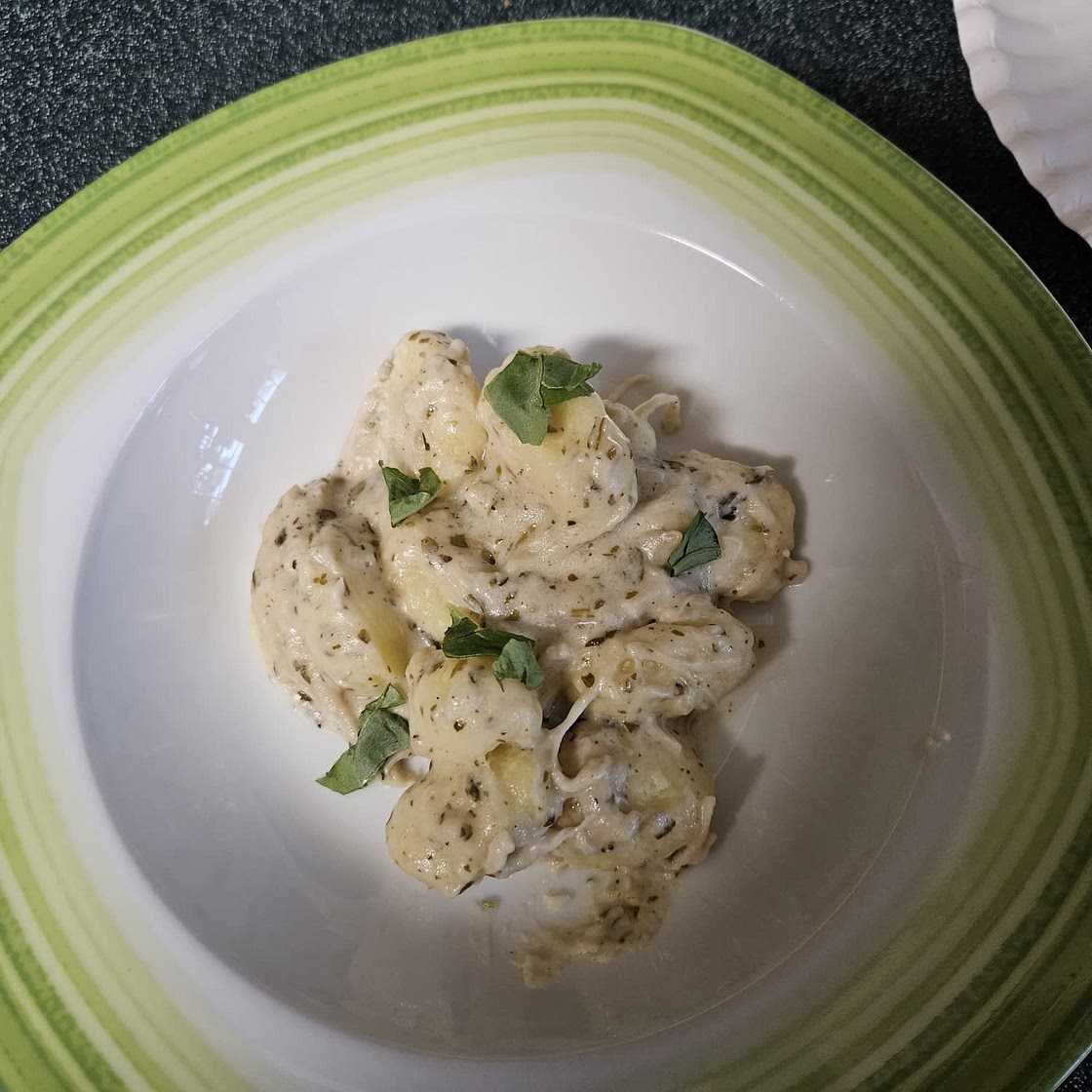 Creamy Pesto Gnocchi