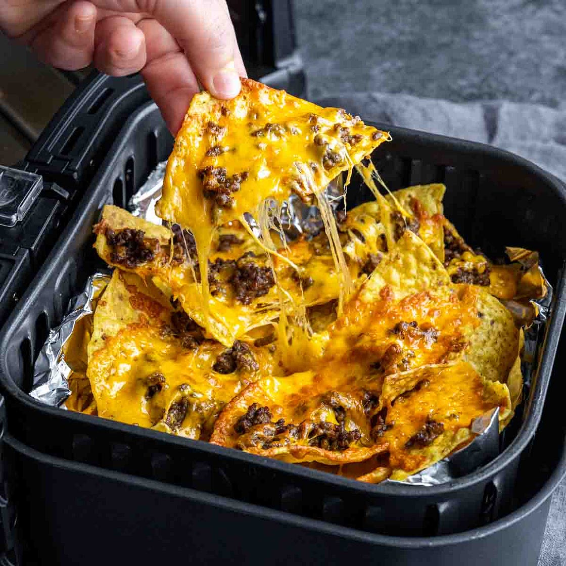 Air Fryer Nachos