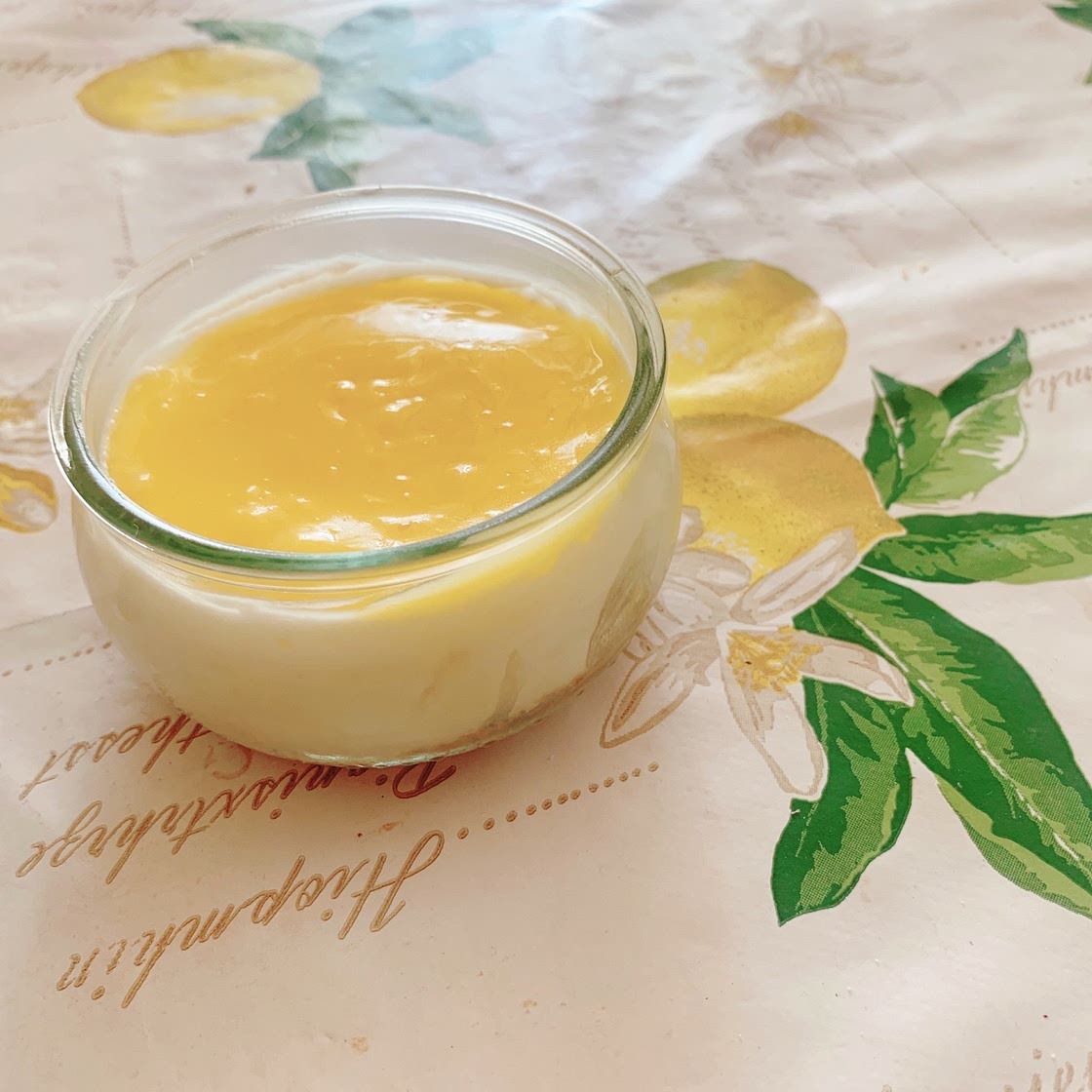 Portioned Lemon glazed Cheesecakes 