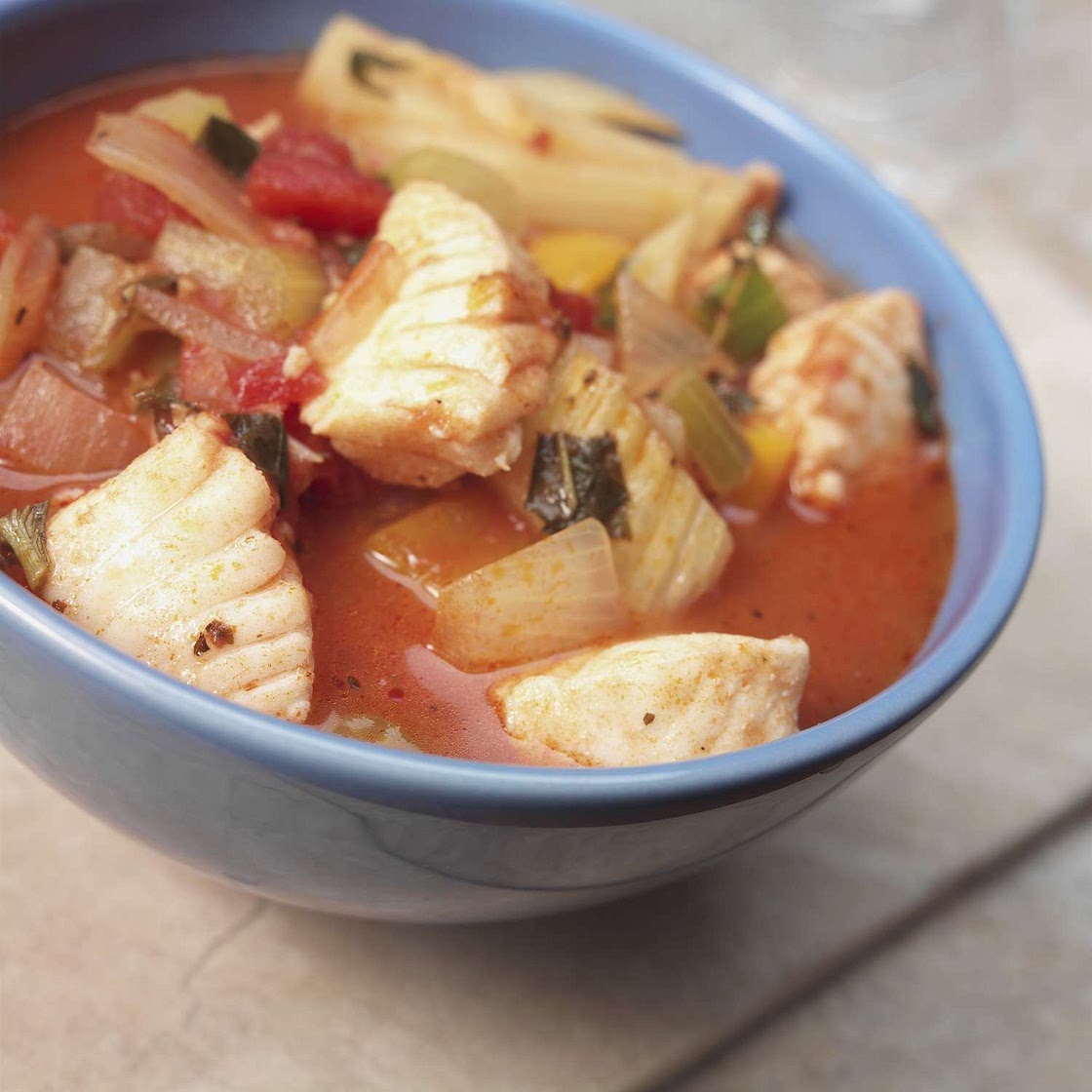 Psarosoupa (Fish Soup With Red Snapper and Vegetables) Recipe