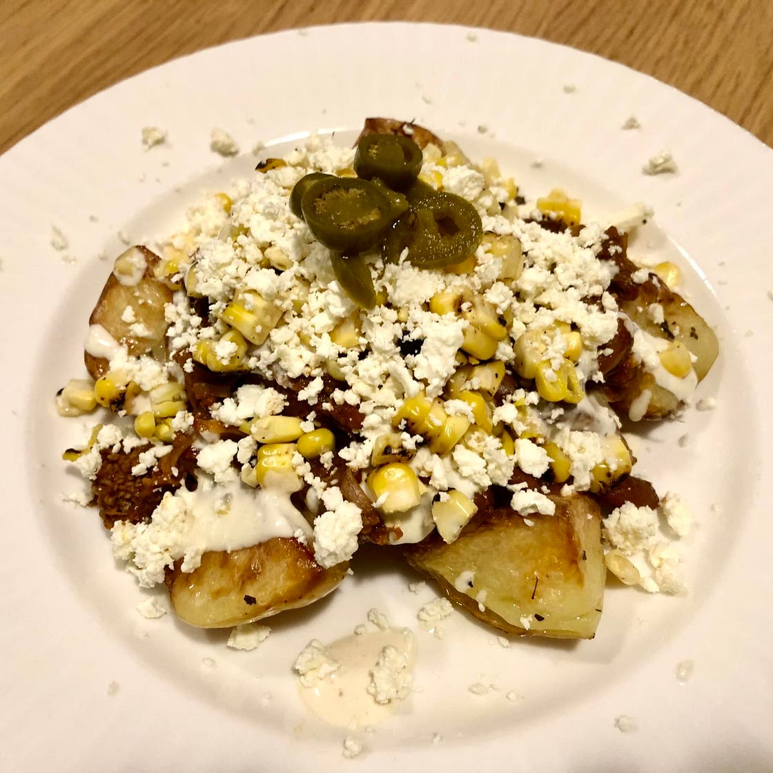 98. Loaded Mexican Roast Potatoes