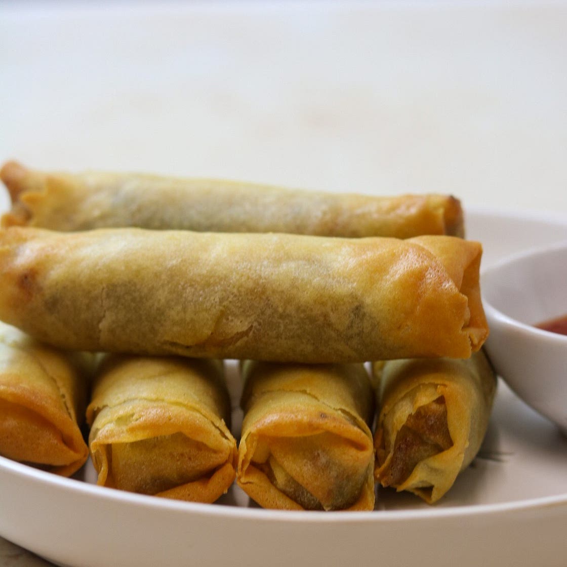 Air Fryer Spring Rolls (Frozen)