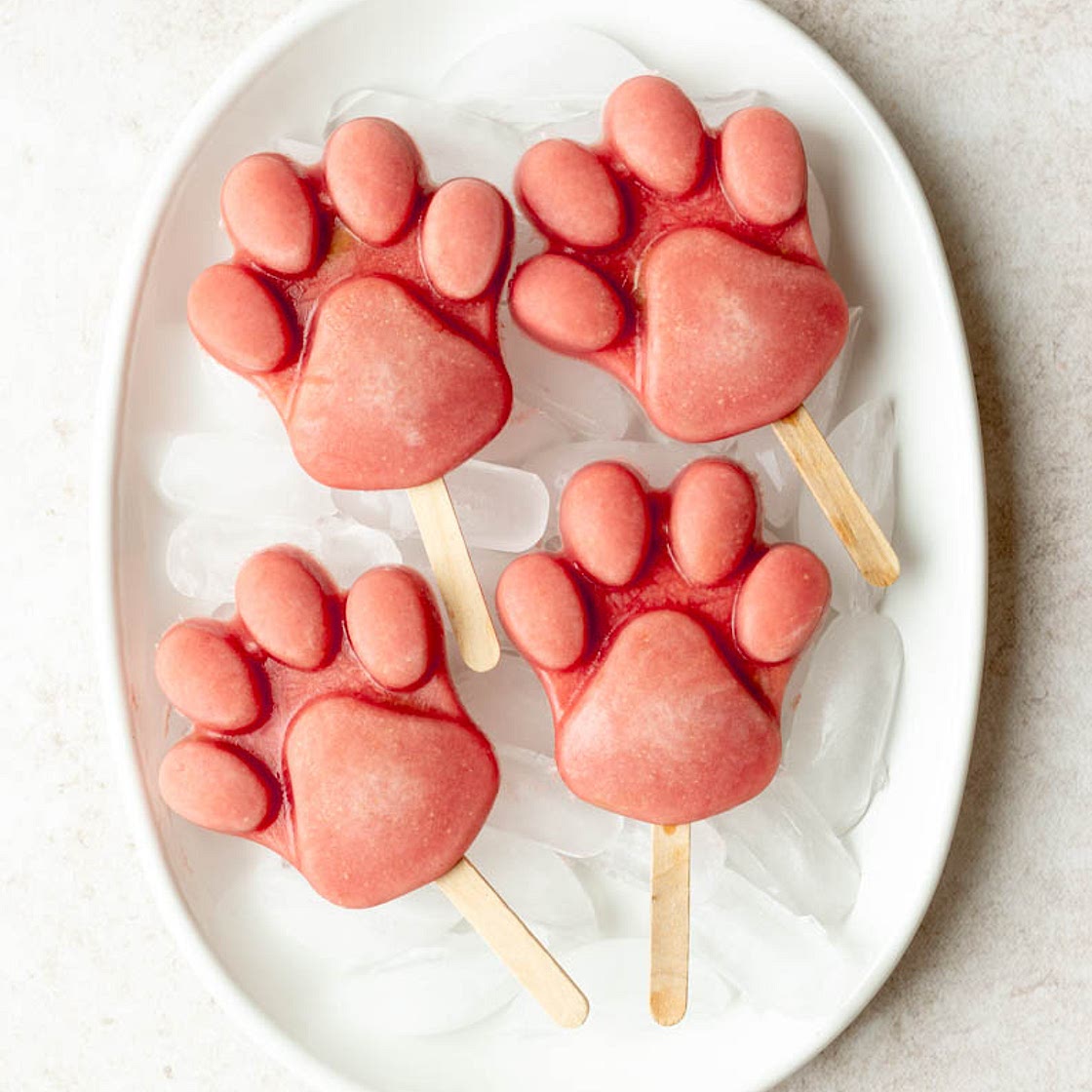 Homemade Frozen Watermelon Dog Treats (Pupsicles)