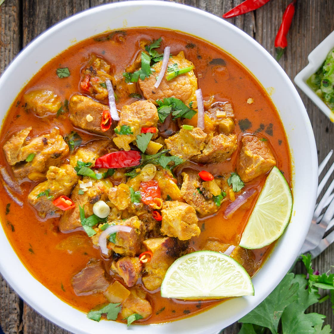 Instant Pot Thai Pork Coconut Curry