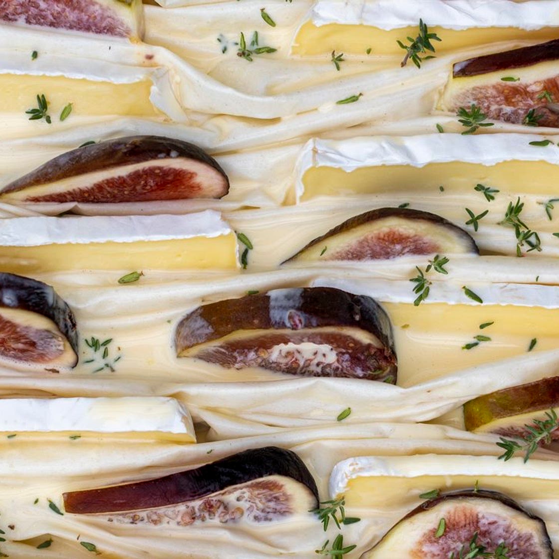 Fig and Brie Fillo Crinkle Pie - Filo Pastry recipe — Antoniou F