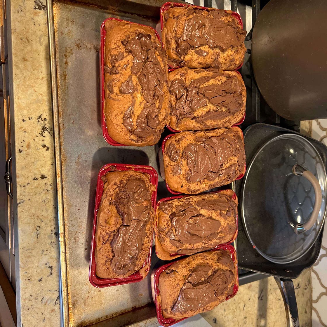 Nutella Banana Bread Recipe