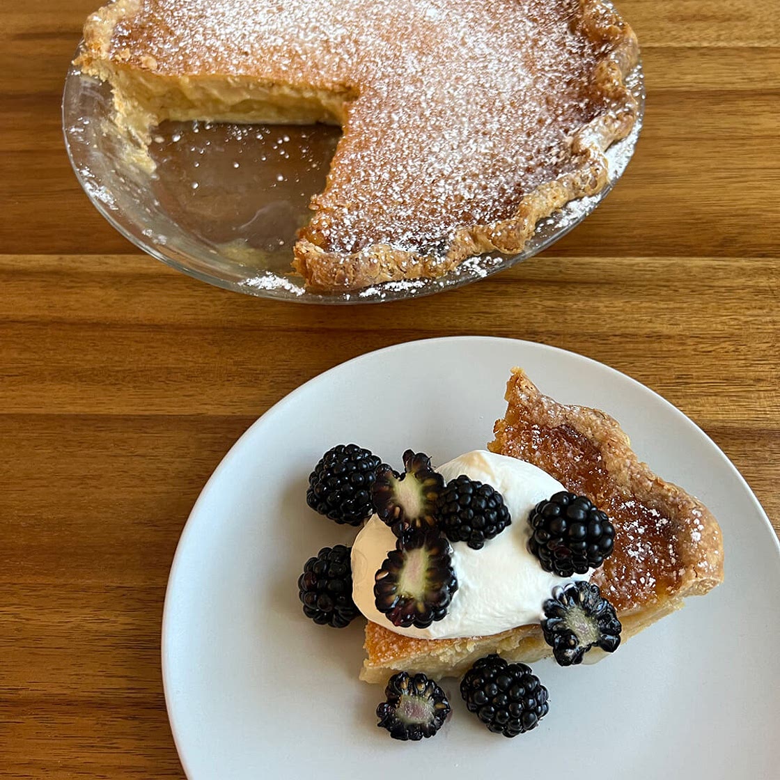 Honey Buttermilk Chess Pie