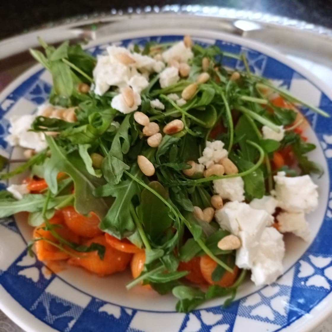 Feta & Chilli Pesto Pasta Salad