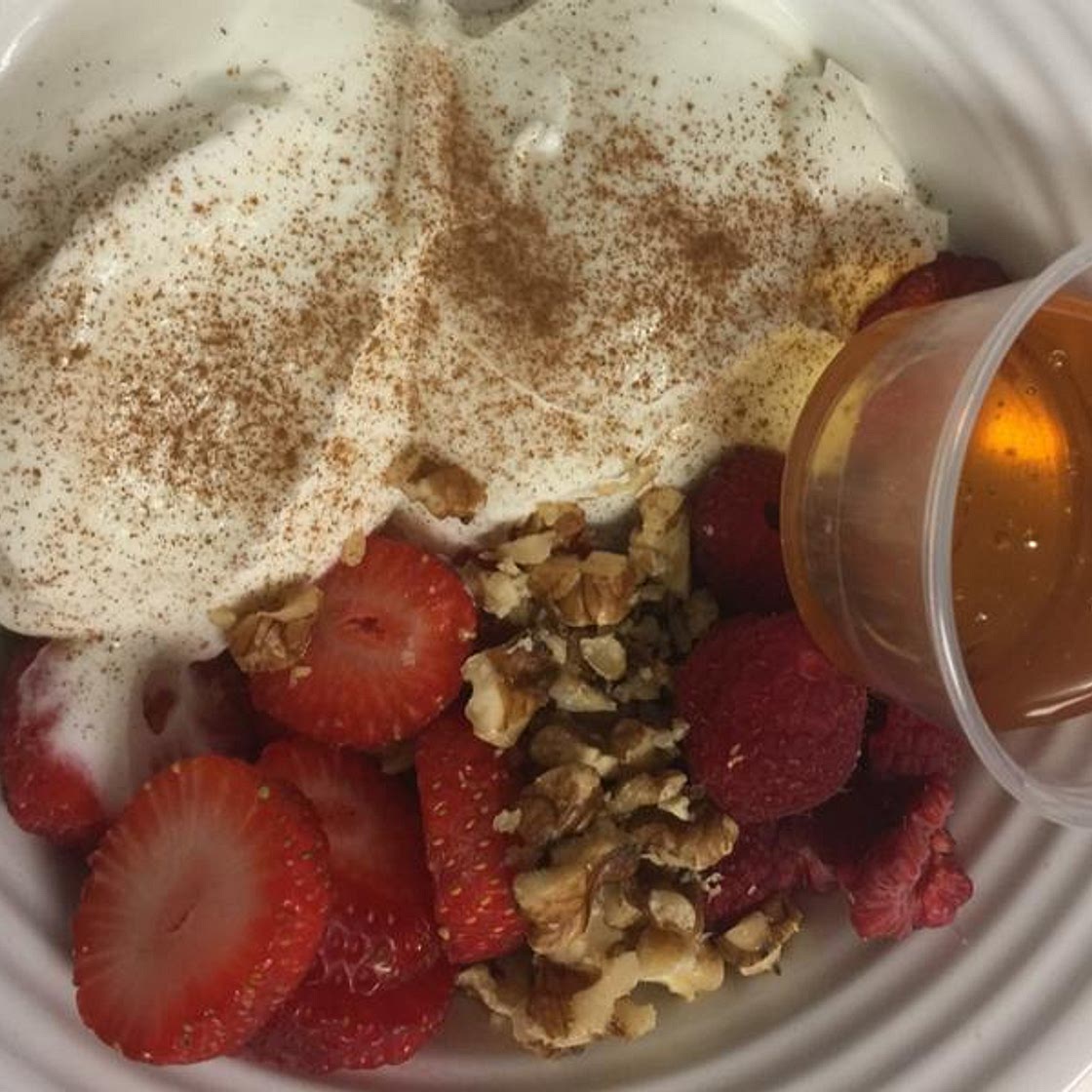 Greek Yogurt and Berry Parfait