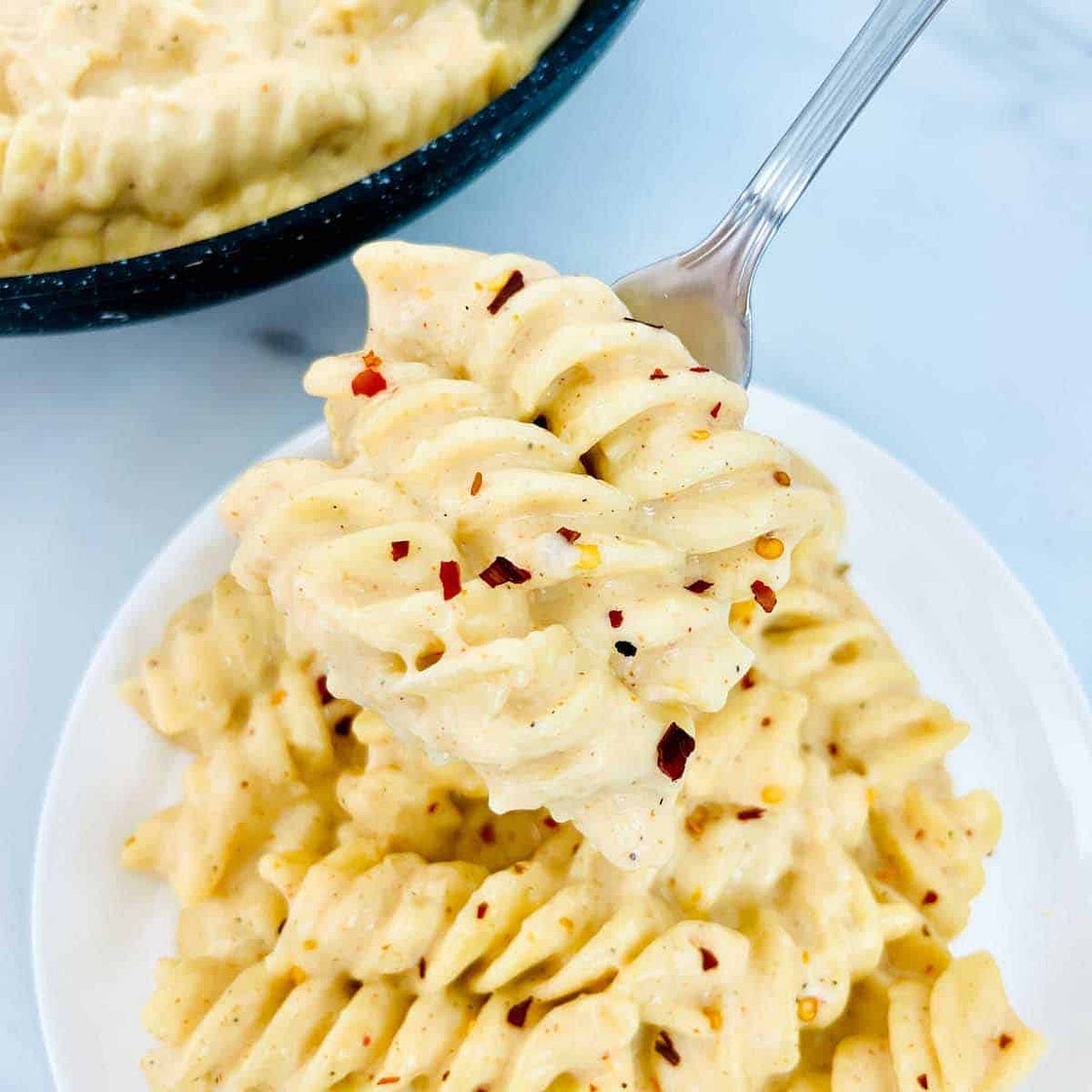 Super-Easy Creamy Pasta with Cheese
