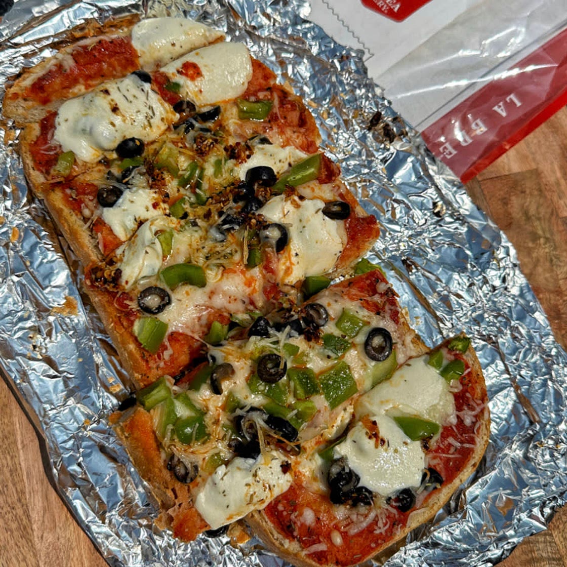 Grilled pizza