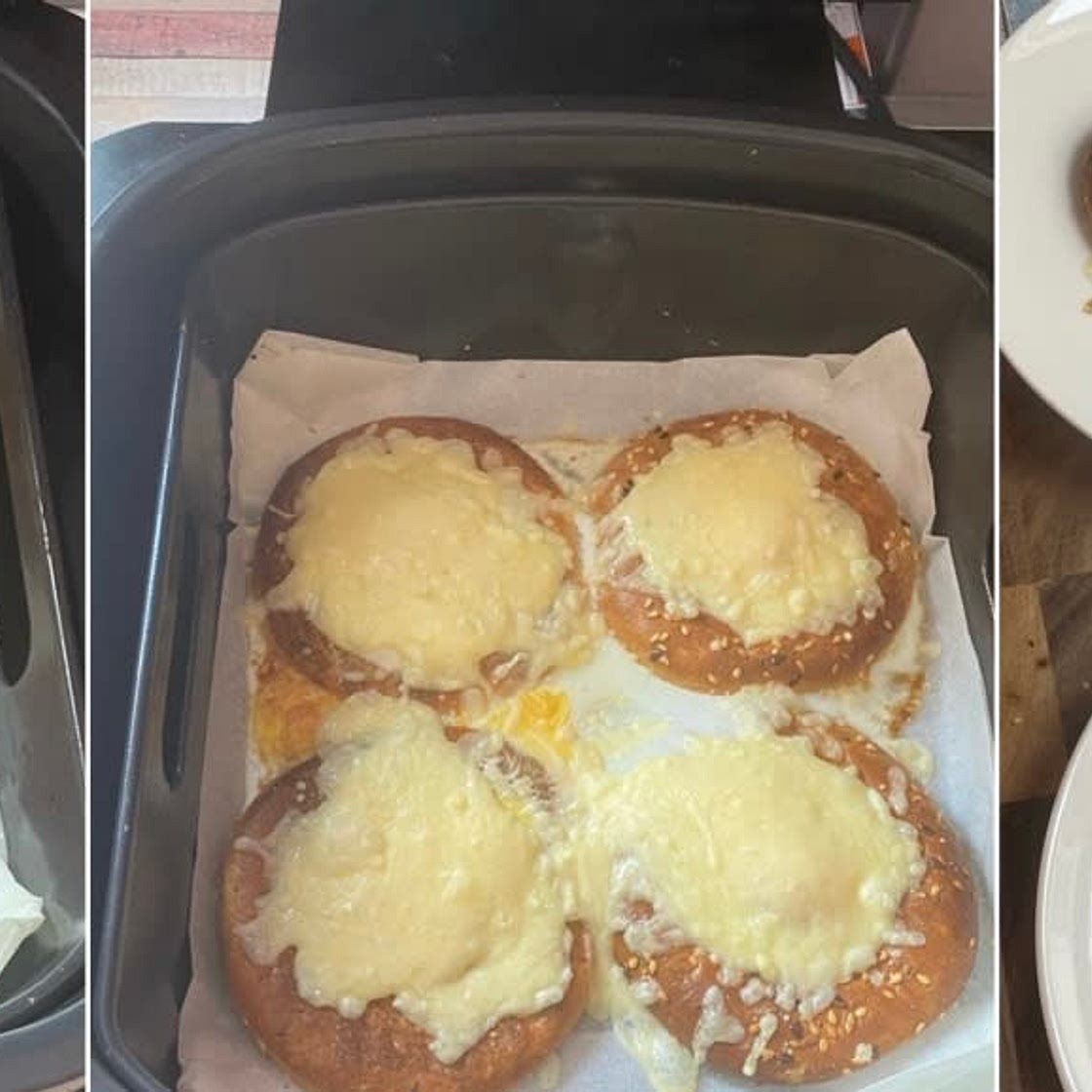 Eggs in the hole! 