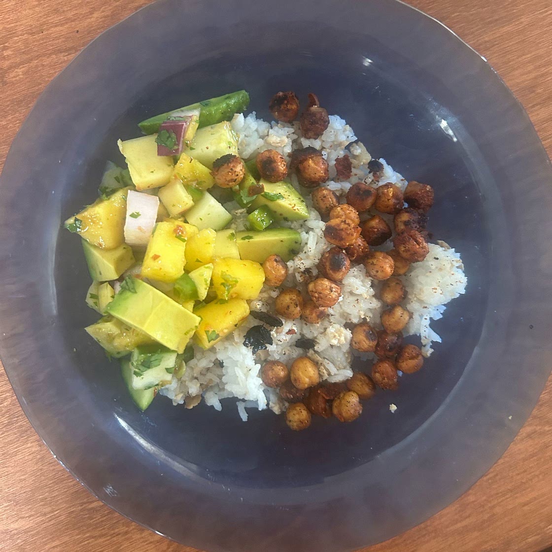 Mango Chickpea Salad