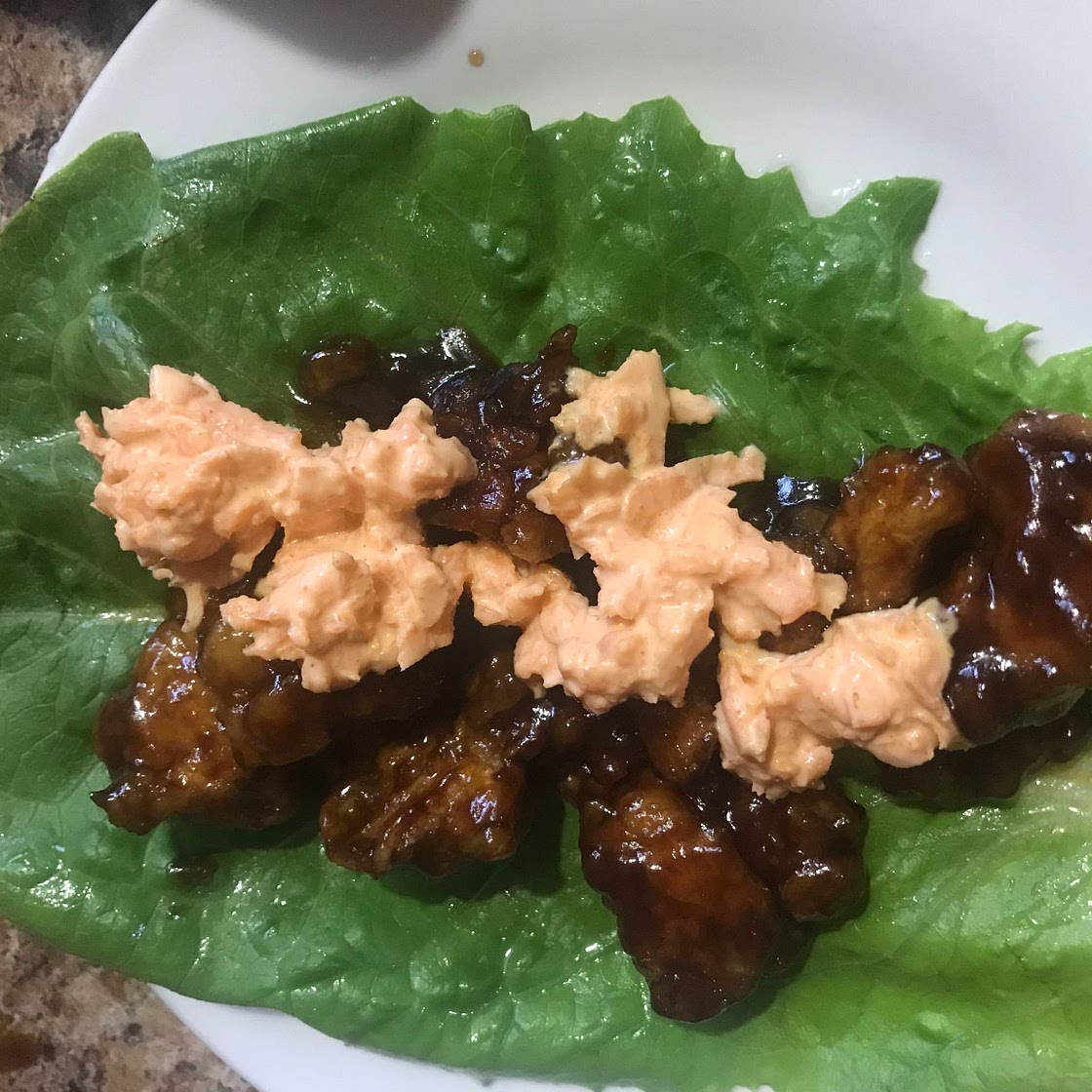BEST EVER lettuce wraps