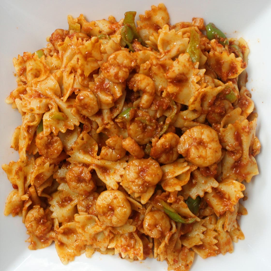 Red Sauce Macaroni with shrimps