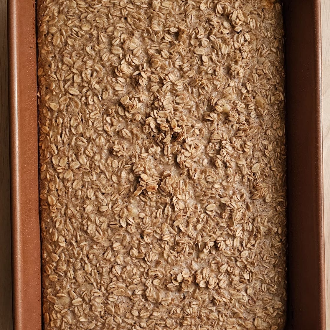 Banana Cinnamon Baked Oatmeal