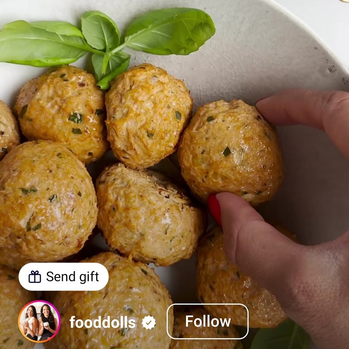 Chicken Shawarma Meatballs