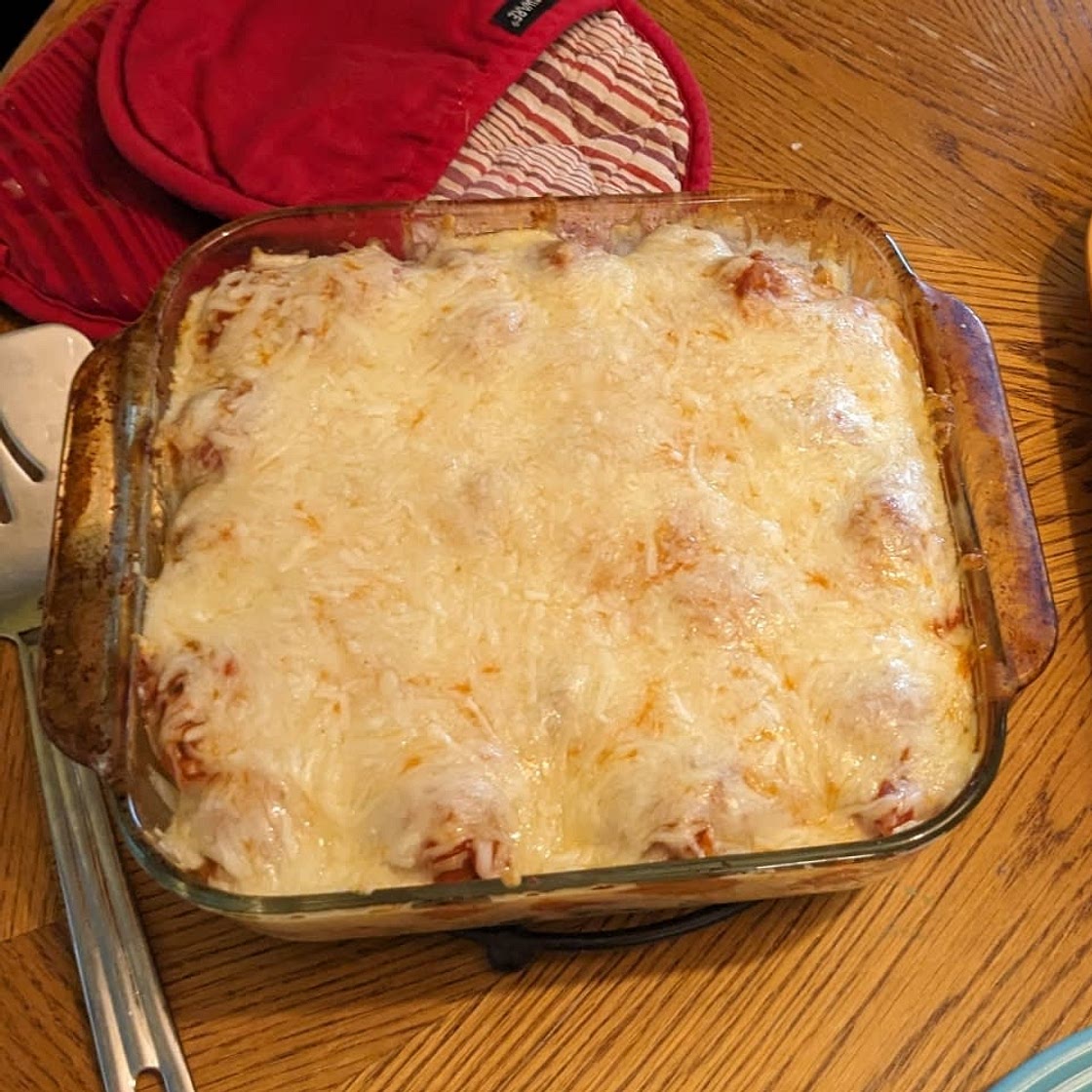 Baked Spaghetti & Meatballs