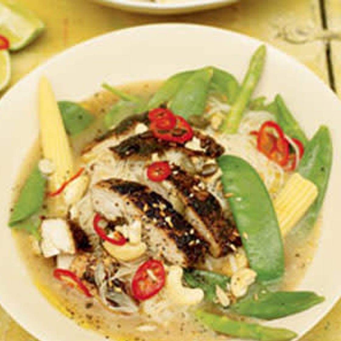 Asian Chicken Noodle Broth
