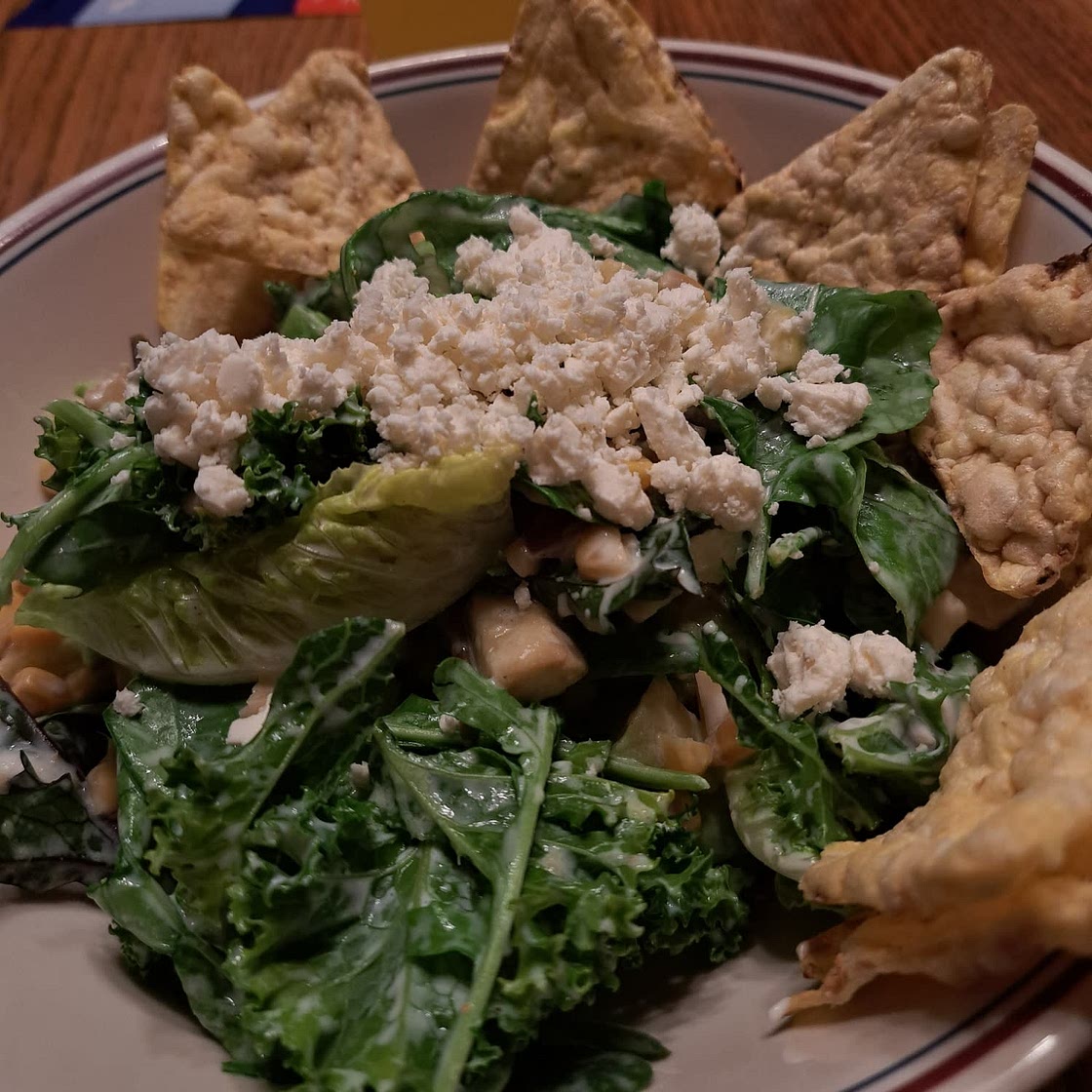 Mexican Street Corn Kale Salad