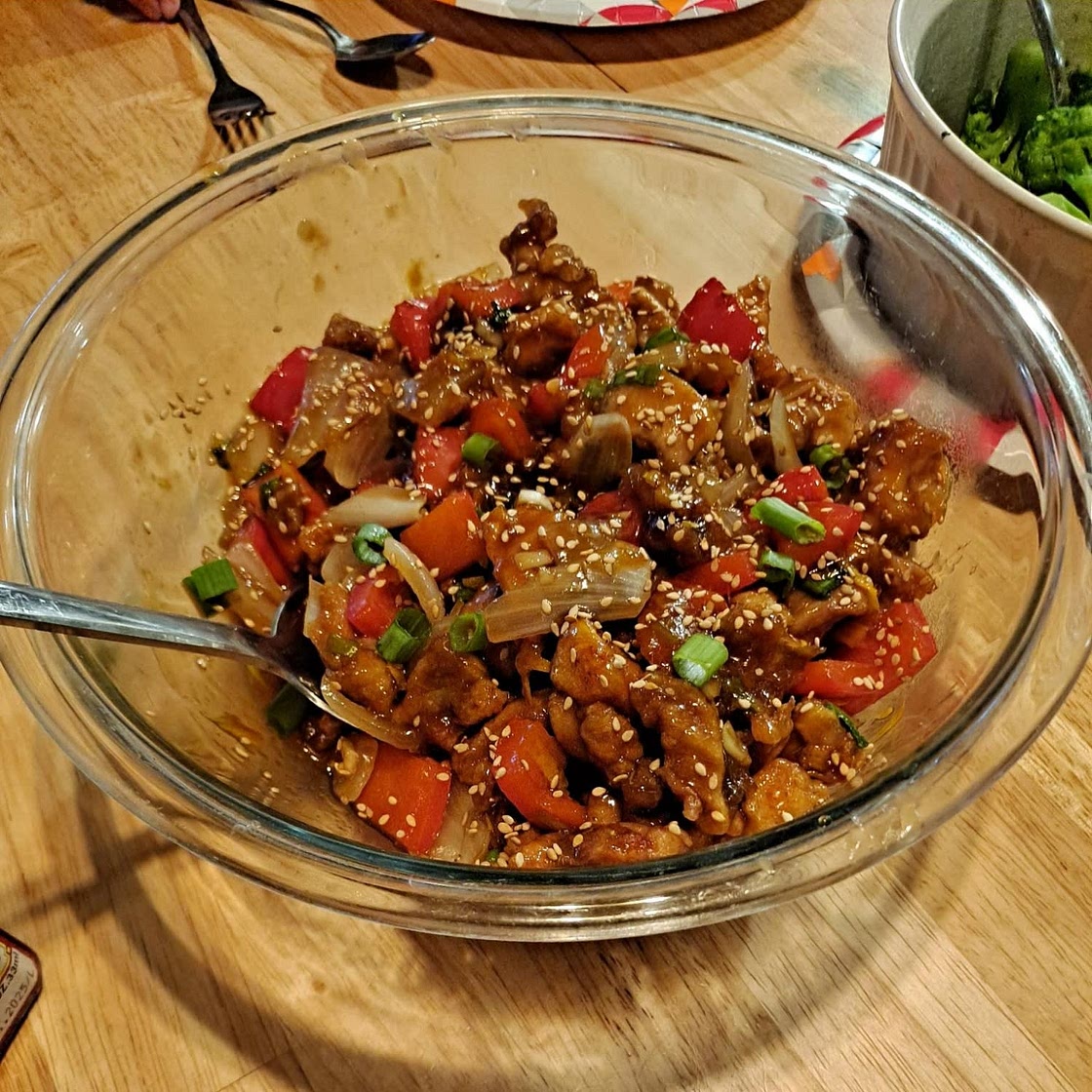 Easy Orange Chicken (no deep frying!)
