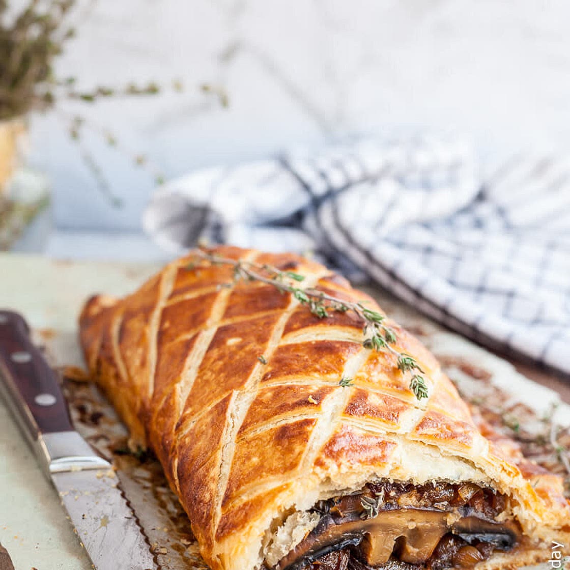 Feuilleté aux Champignons façon Wellington