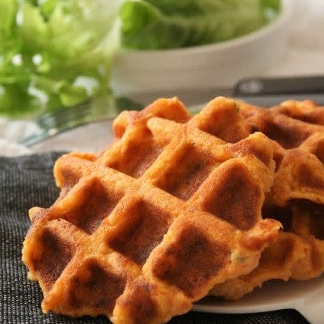 Gaufres de patates douces