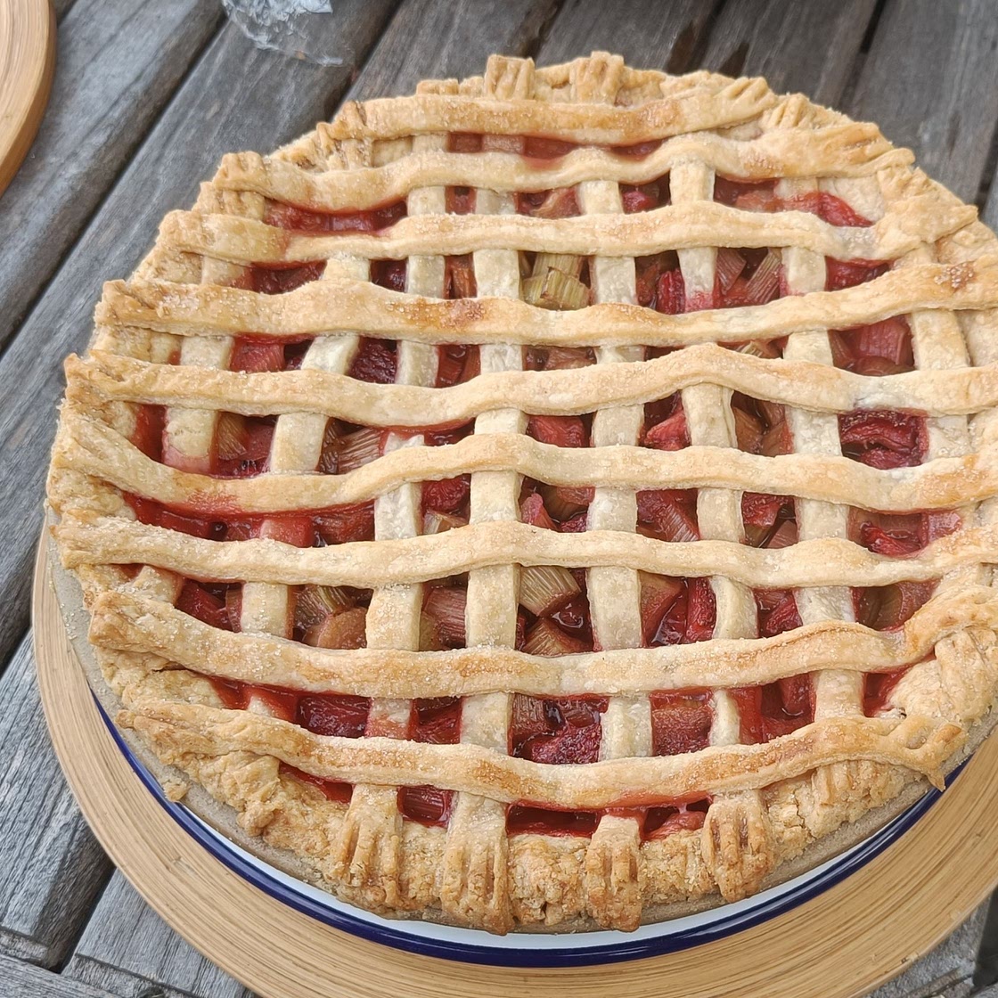 Strawberry Rhubarb Pie