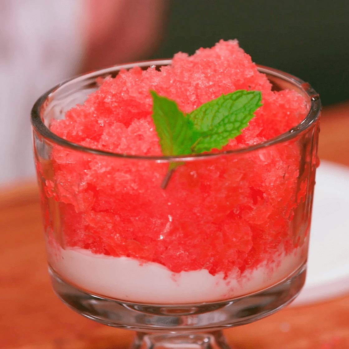 Strawberry Granita