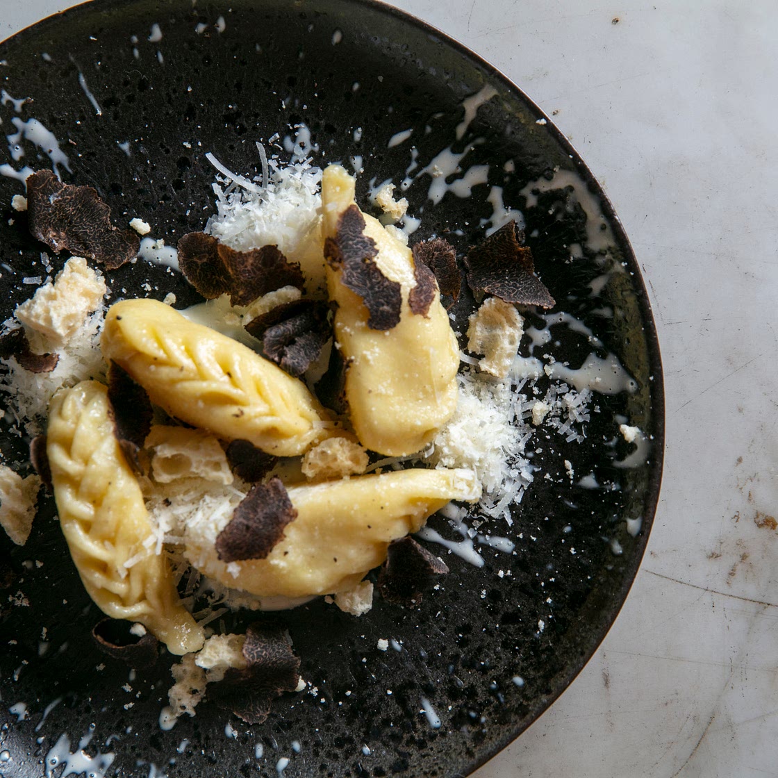 ITALIANO - Culurgione di patate e tartufo