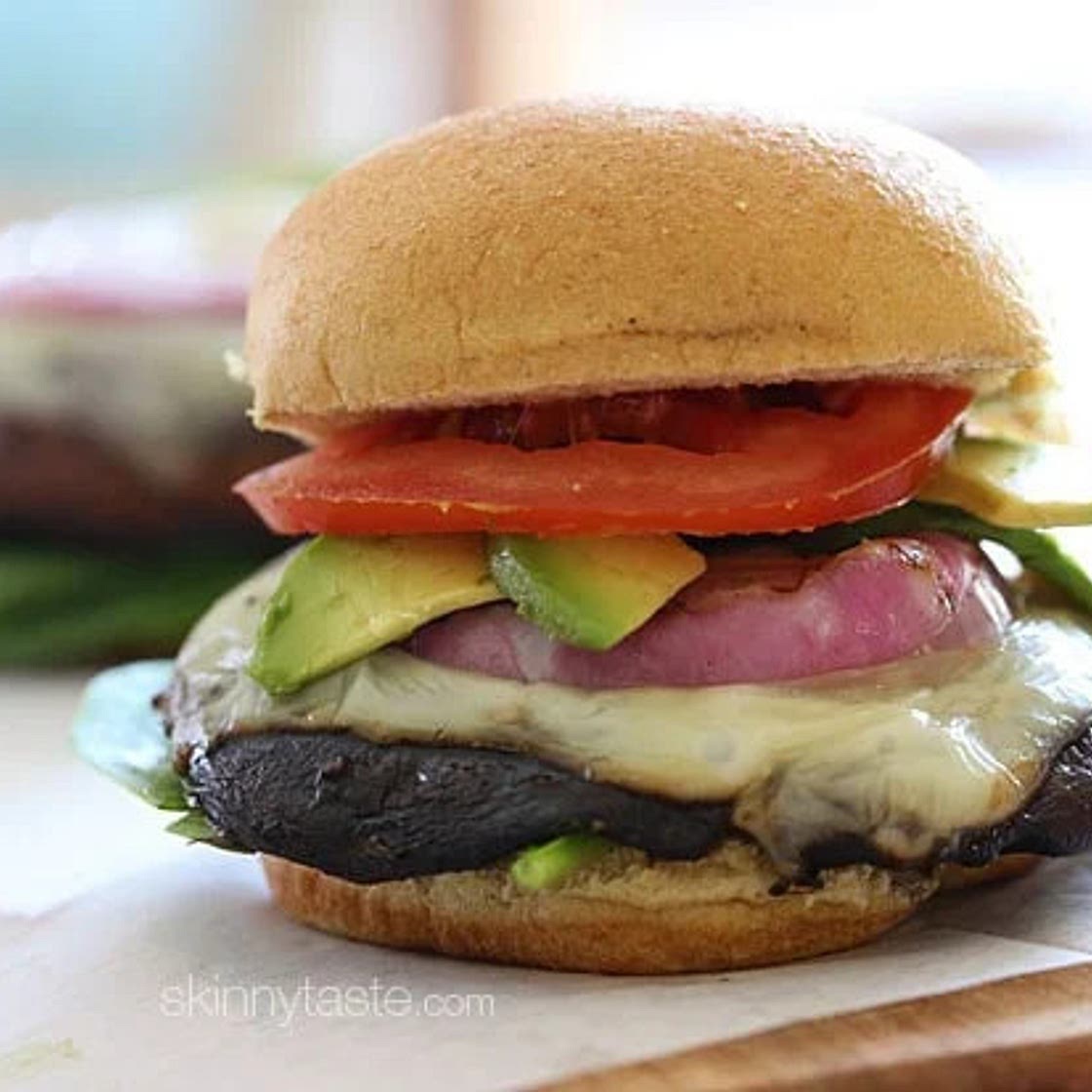 Grilled 'Bello Burgers