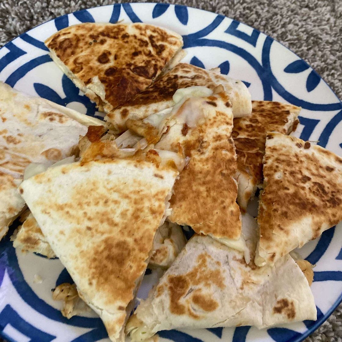 Chicken quesadillas