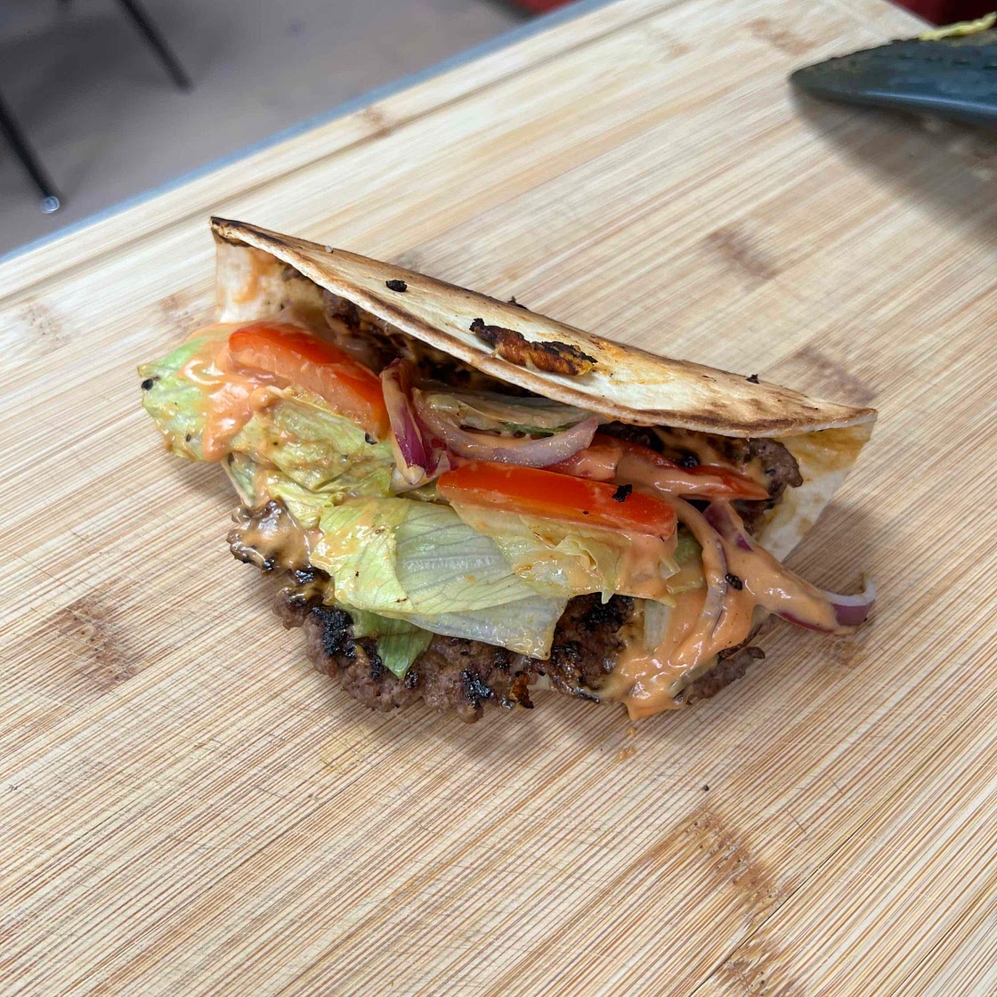 Smash Burger Taco