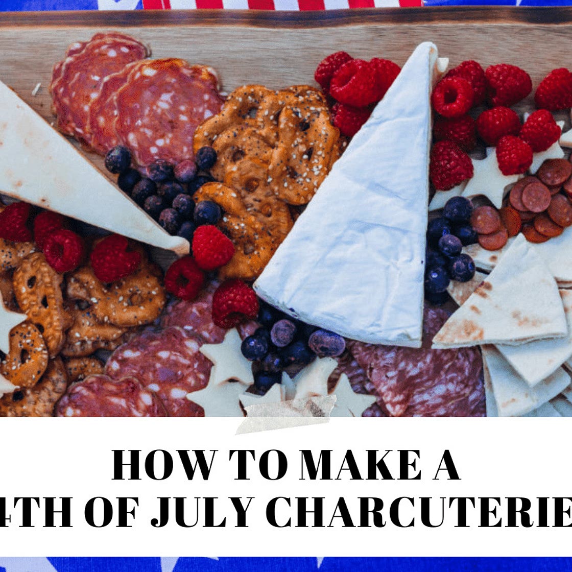 Patriotic Cheese Platter: How to Make a 4th of July Charcuterie