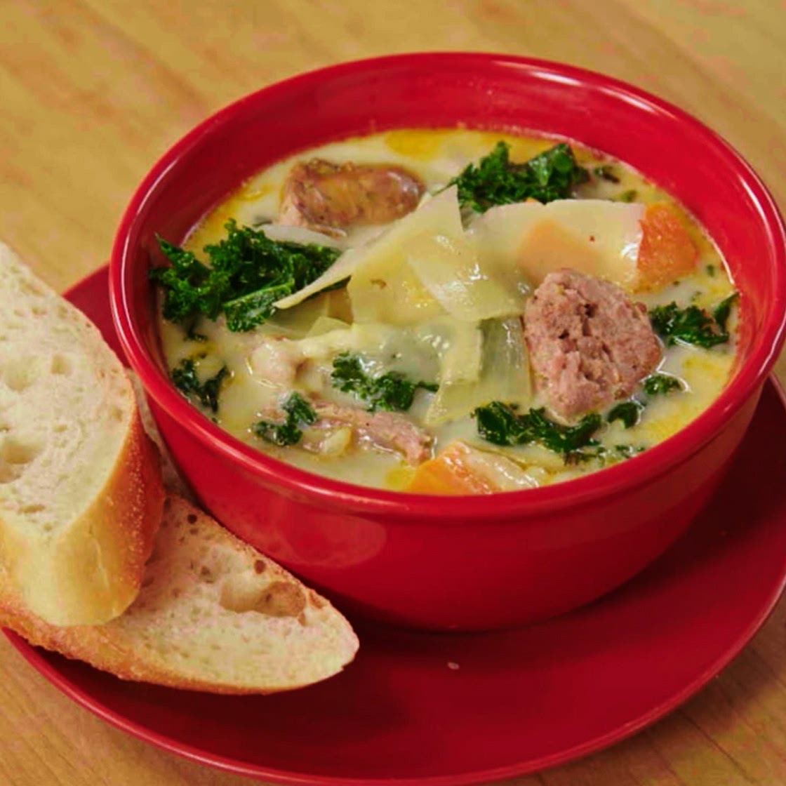 Potato & Bacon Leek Soup