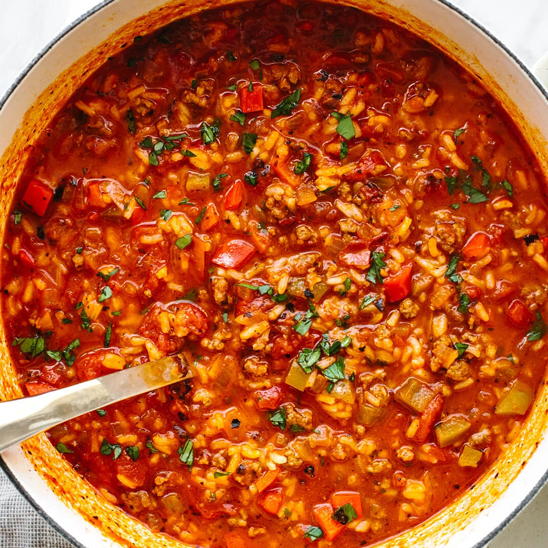 Stuffed Pepper Soup