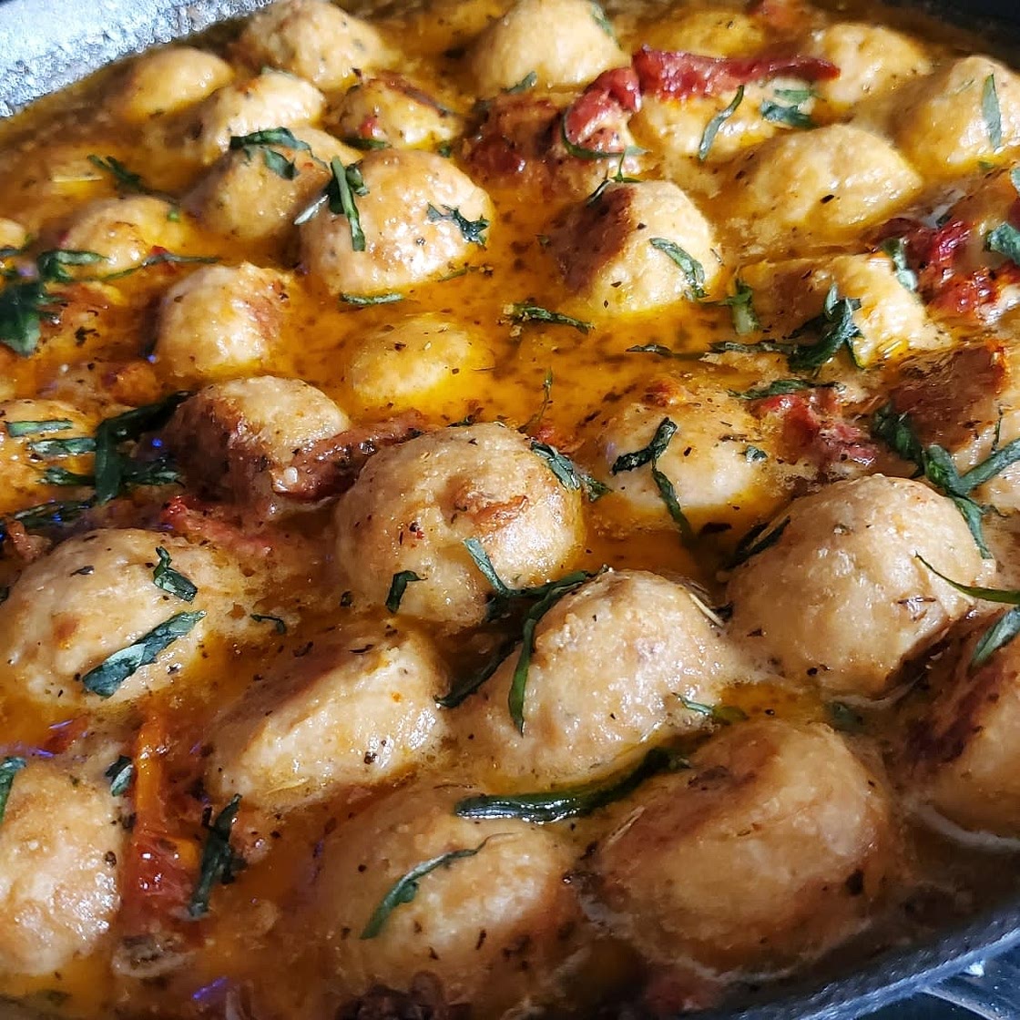 Marry Me Chicken Meatballs