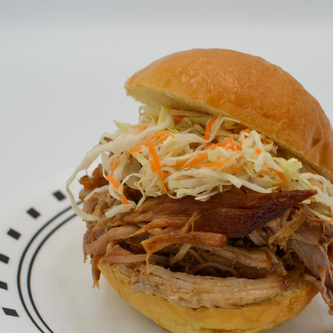 Easy Oven Roasted BBQ Pulled Pork Sandwich