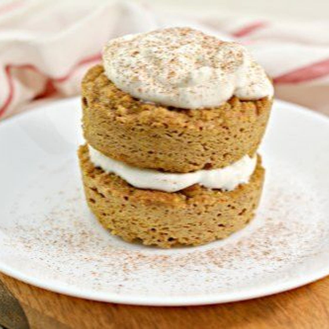 Keto Pumpkin Spice Mug Cake